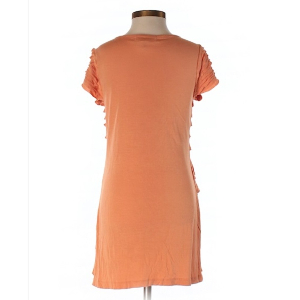 Design History Orange Ruffle Dress - Picture 2 of 7